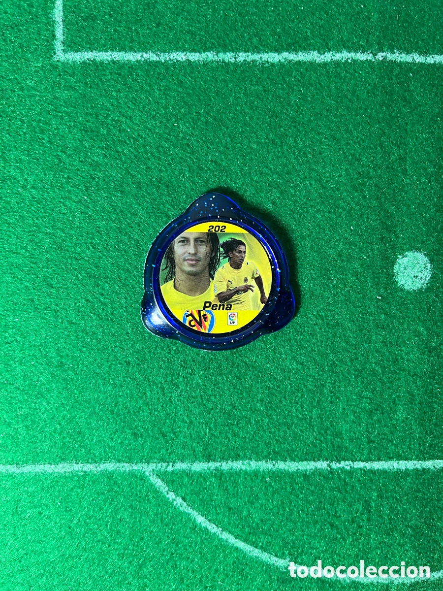 Coleccionismo: 202 PE&Ntilde;A VILLARREAL TAZO CRACKS 2006 2007 PANINI