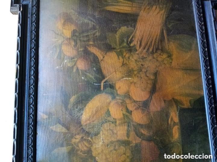 Coleccionismo: cuadro antiguo mide 59x 45 - Foto 7