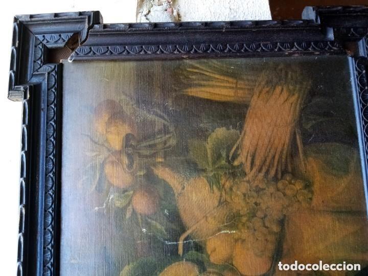 Coleccionismo: cuadro antiguo mide 59x 45 - Foto 8