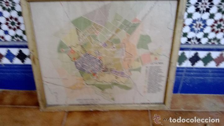 Coleccionismo: plano de jerez, antiguo - Foto 1