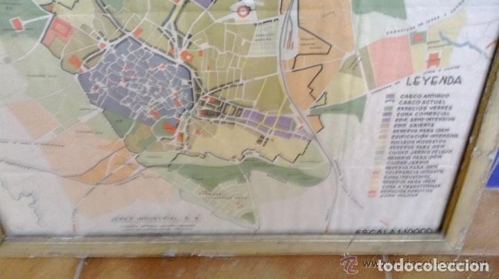 Coleccionismo: plano de jerez, antiguo - Foto 2