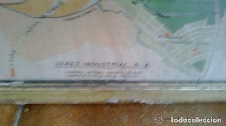 Coleccionismo: plano de jerez, antiguo - Foto 3