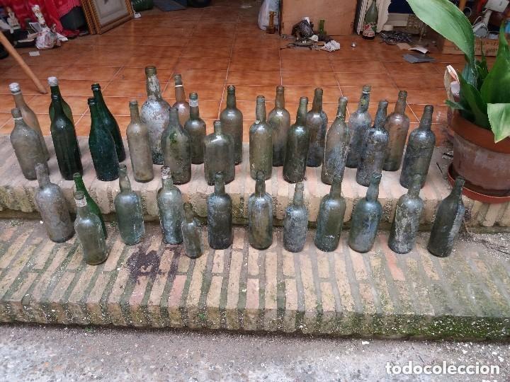 Collectionnisme: botellas de vino antiguas