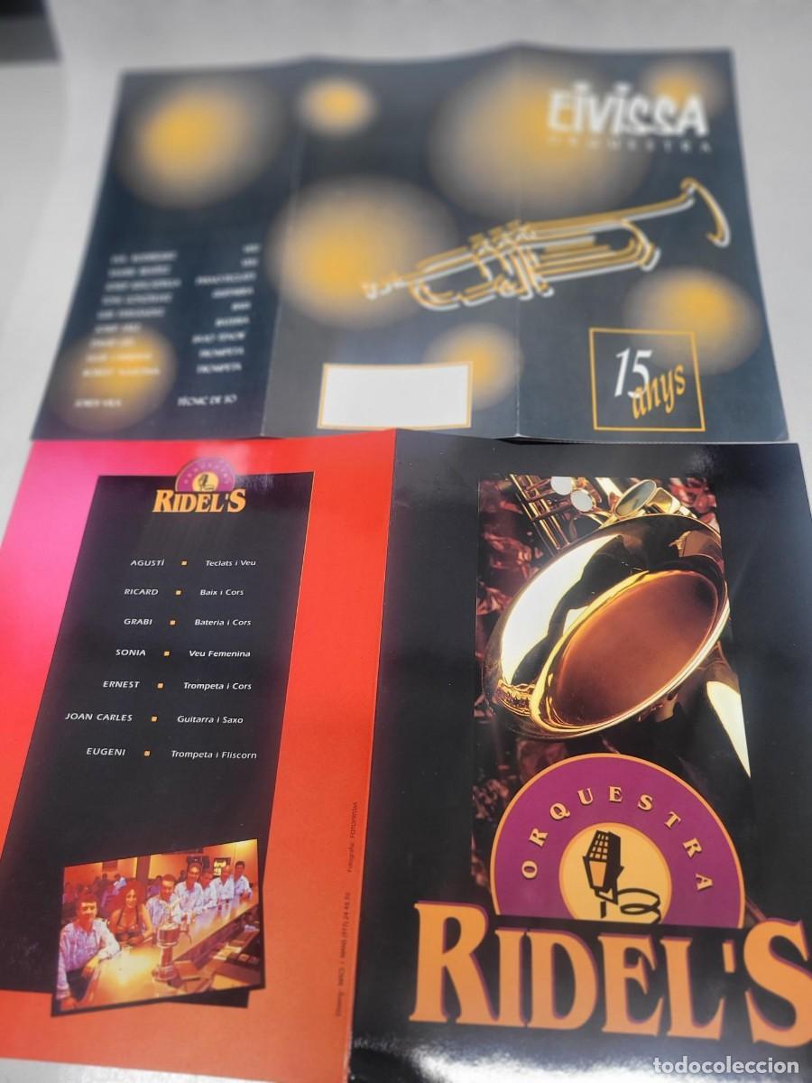 Coleccionismo: PUBLICIDAD ORQUESTRA EIVISSA RIDELS - Foto 1