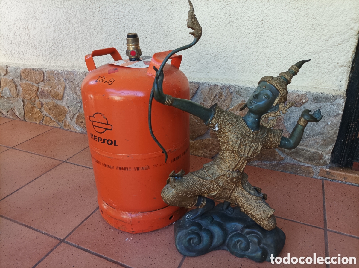Coleccionismo: ESTATUA DE BRONCE GRANDE - Foto 2