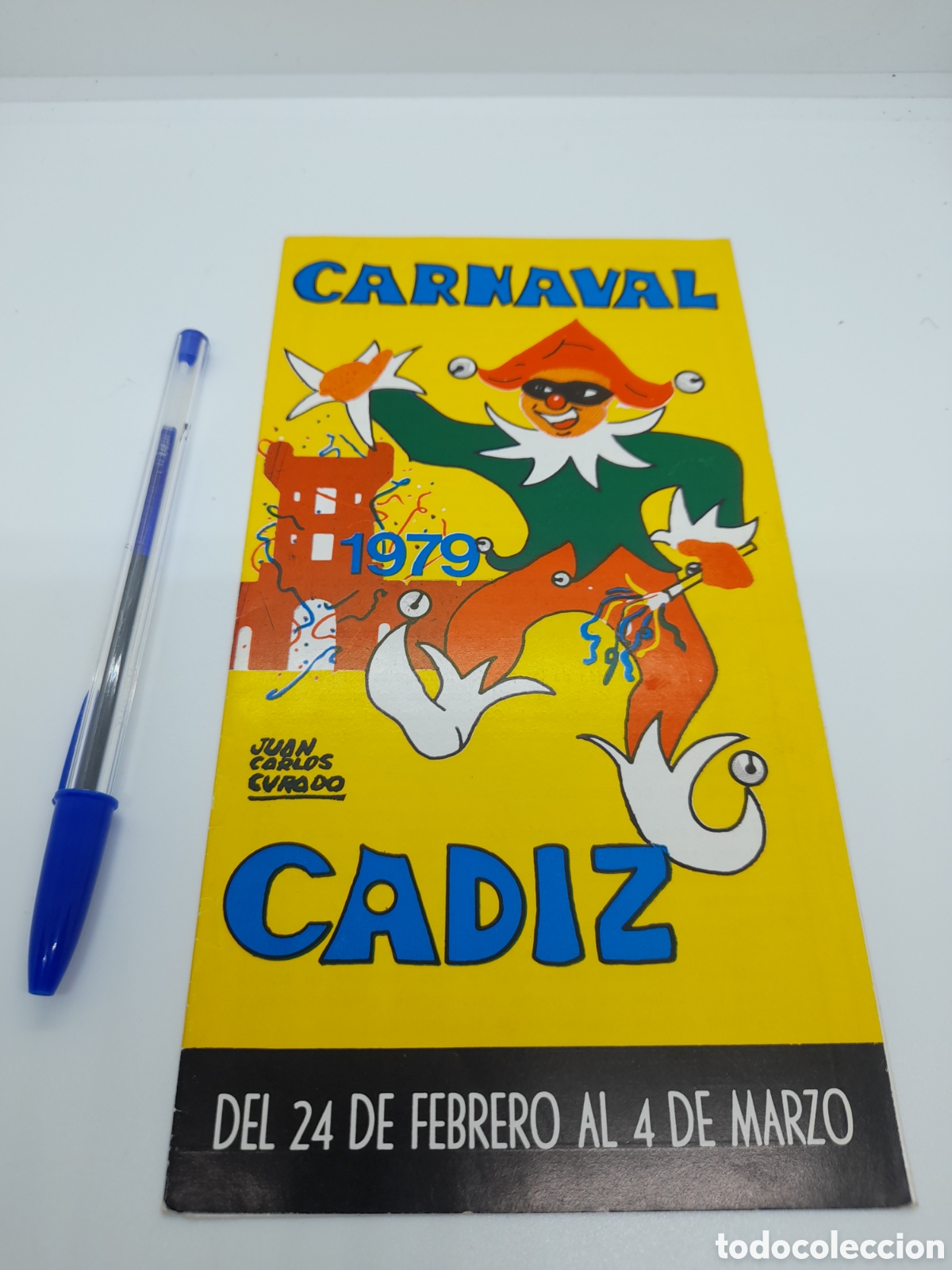 Coleccionismo: CARNAVAL DE CADIZ. . PROGRAMA OFICIAL CARNAVAL 1979. TRIPTICO - Foto 1