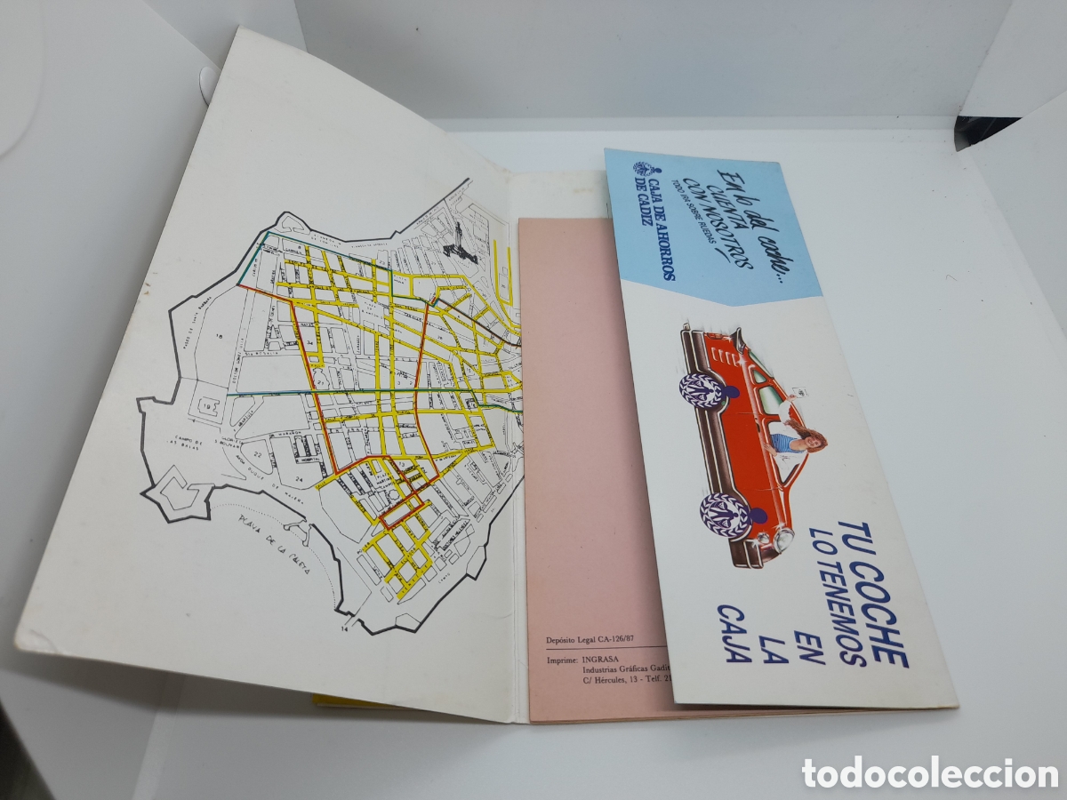 Coleccionismo: CARNAVAL DE CADIZ. . PROGRAMA OFICIAL CARNAVAL 1989. TRIPTICO+LIBRILLO - Foto 2