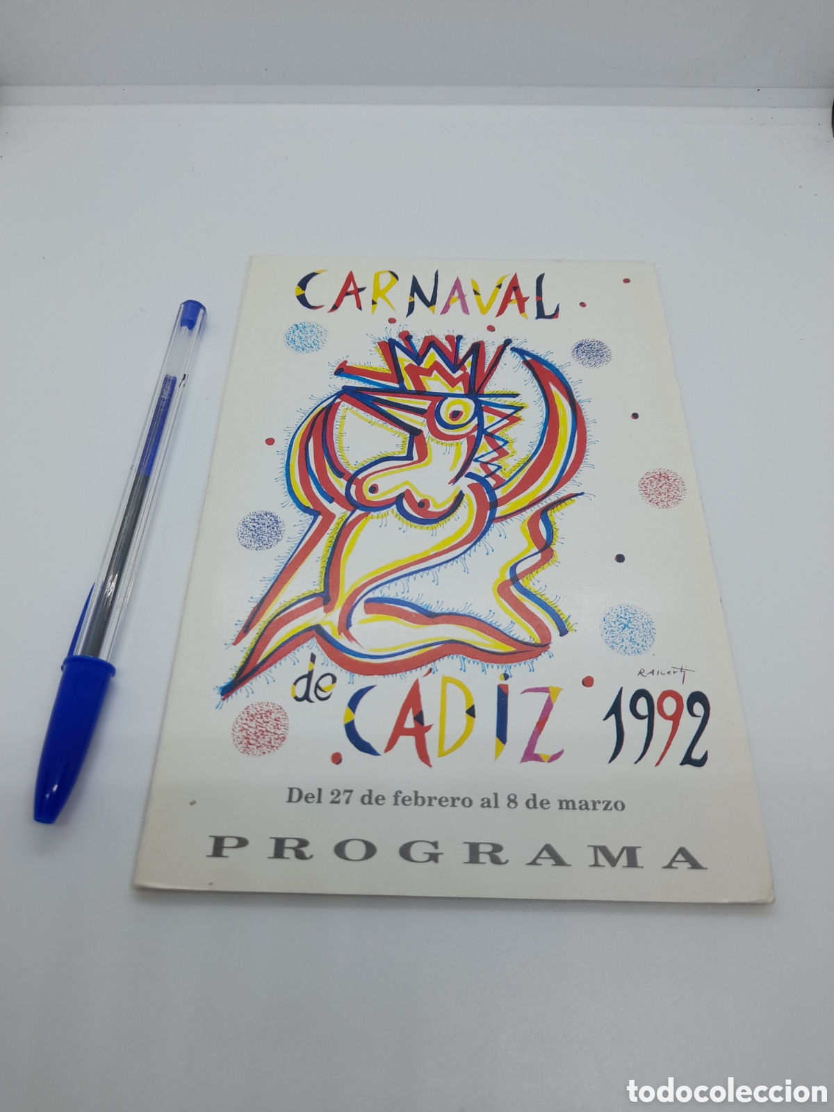 Coleccionismo: CARNAVAL DE CADIZ. . PROGRAMA OFICIAL CARNAVAL 1992 - Foto 1
