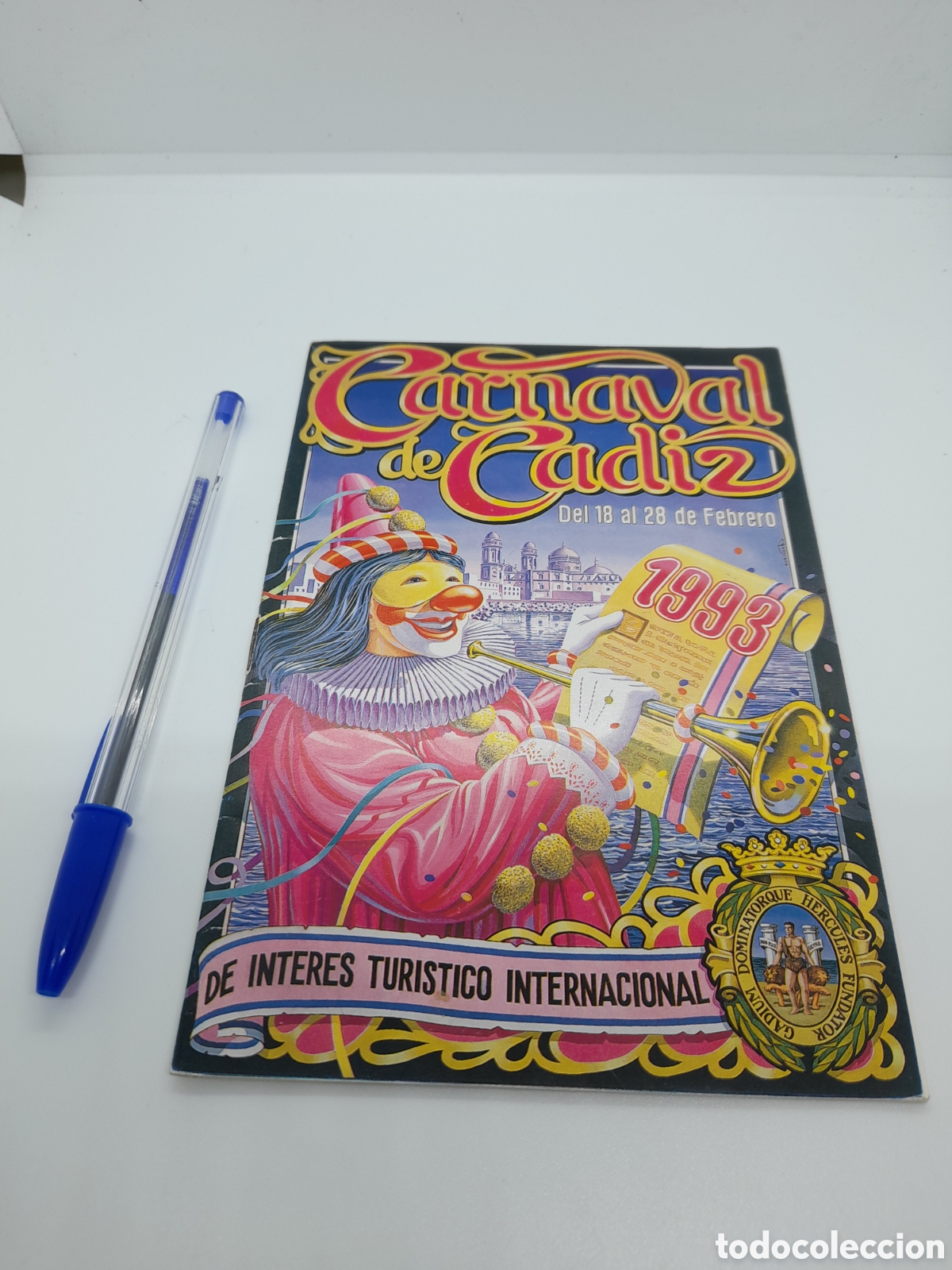 Coleccionismo: CARNAVAL DE CADIZ. . PROGRAMA OFICIAL CARNAVAL 1993 - Foto 1