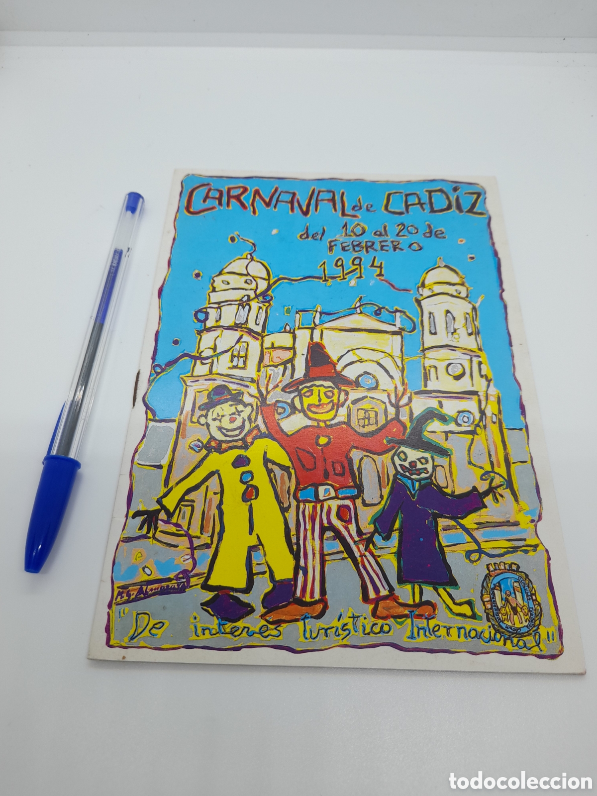 Coleccionismo: CARNAVAL DE CADIZ. . PROGRAMA OFICIAL CARNAVAL 1994 - Foto 1
