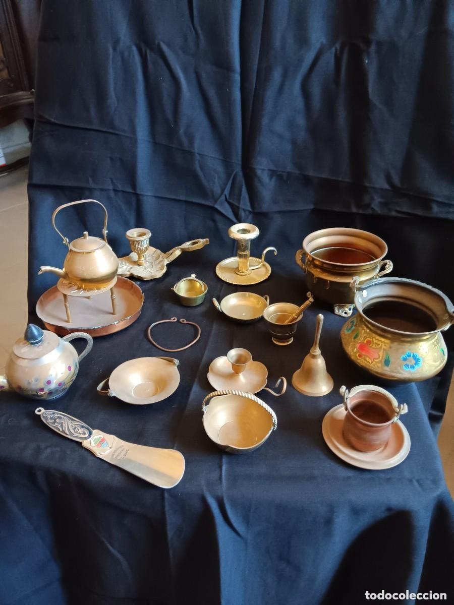 Coleccionismo: Lote de metales variados - Foto 1