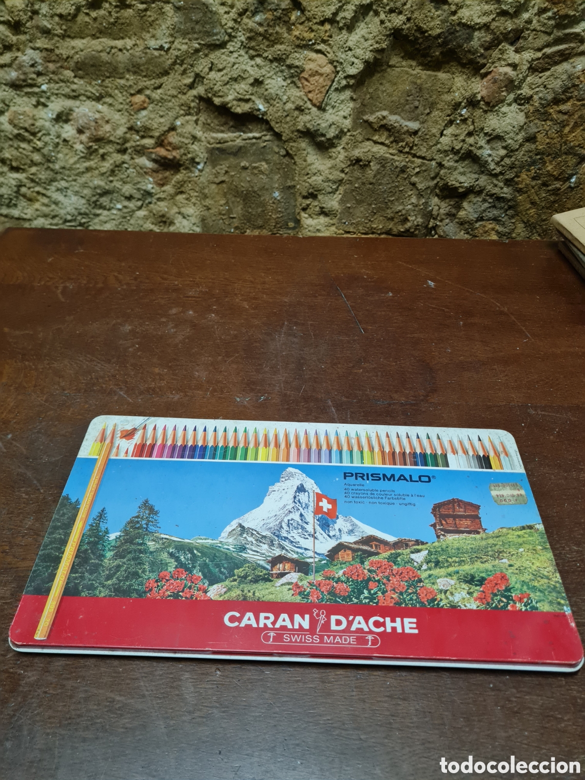 Coleccionismo: Cuarenta lapices de colores (CARAM DACHE) - Foto 1