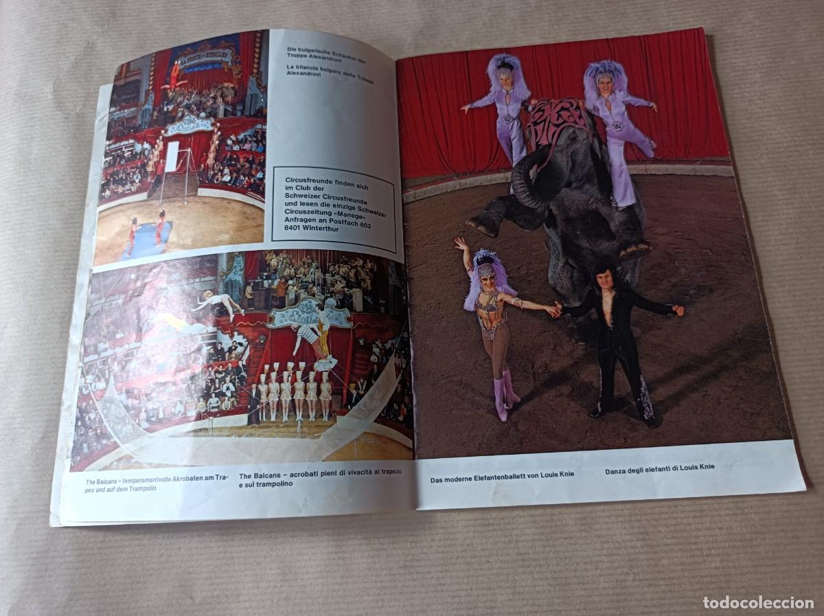 Coleccionismo: PROGRAMA REVISTA CIRCO ALEM&Aacute;N KNIE A&Ntilde;OS 70 - Foto 14