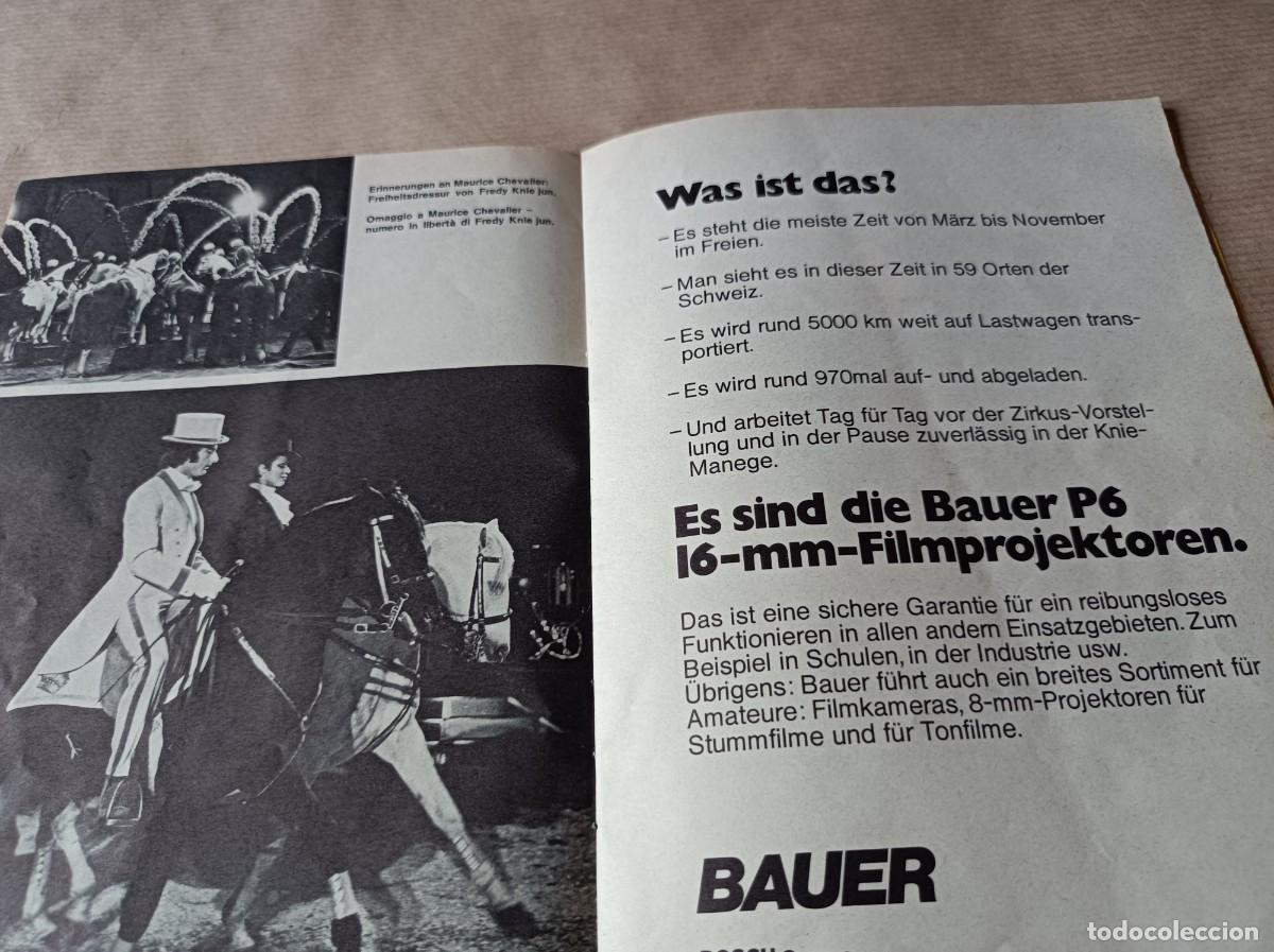 Coleccionismo: PROGRAMA REVISTA CIRCO ALEM&Aacute;N KNIE A&Ntilde;OS 70 - Foto 19