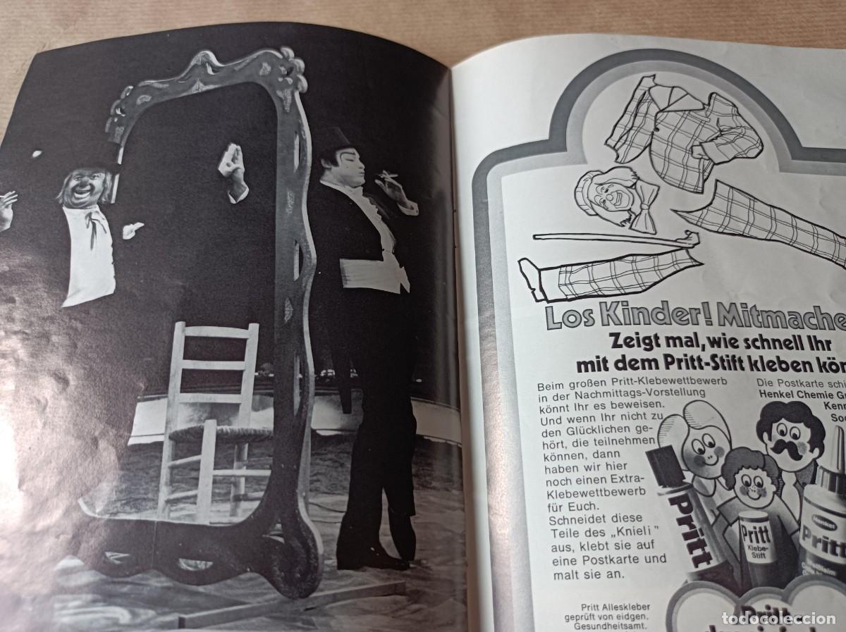 Coleccionismo: PROGRAMA REVISTA CIRCO ALEM&Aacute;N KNIE A&Ntilde;OS 70 - Foto 23