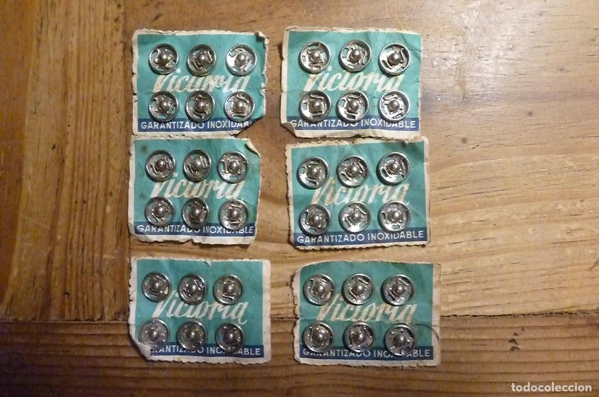 Collecting: Autom&aacute;ticos, botones de presi&oacute;n. Victoria