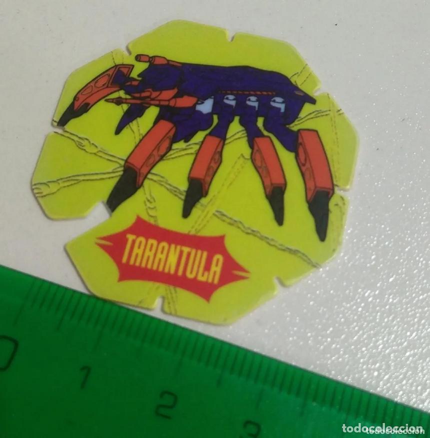Coleccionismo: spiderman poligono tazo octogonal slammer caps pogs tazo bn b n france tarantula spider man