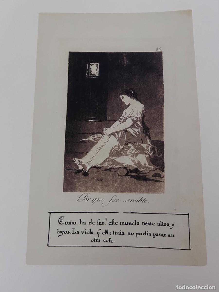 Coleccionismo: Facs&iacute;mil Caprichos de Goya - Foto 5