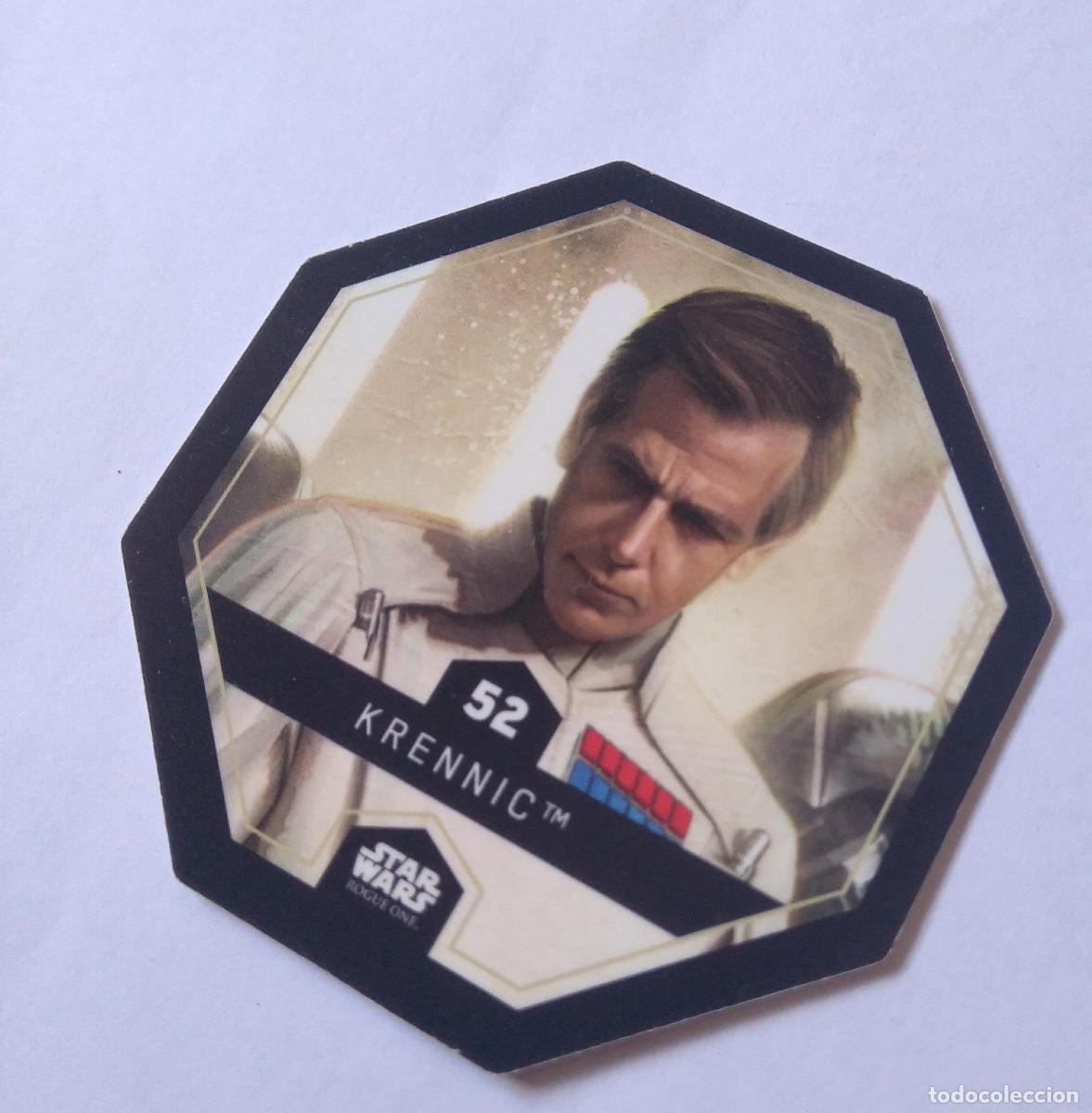 Coleccionismo: STAR WARS SUPERMERCADO LECLERC octogono jeton promocional guerra galaxias francia 52 krennic