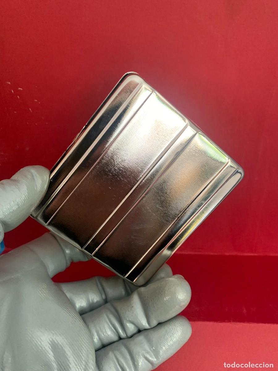 Coleccionismo: CAJA ENROLLAR TABACO NUEVA ACERO INOX - Foto 8