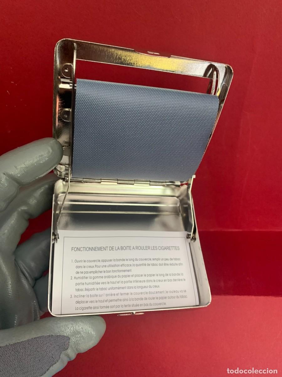 Coleccionismo: CAJA ENROLLAR TABACO NUEVA ACERO INOX - Foto 13
