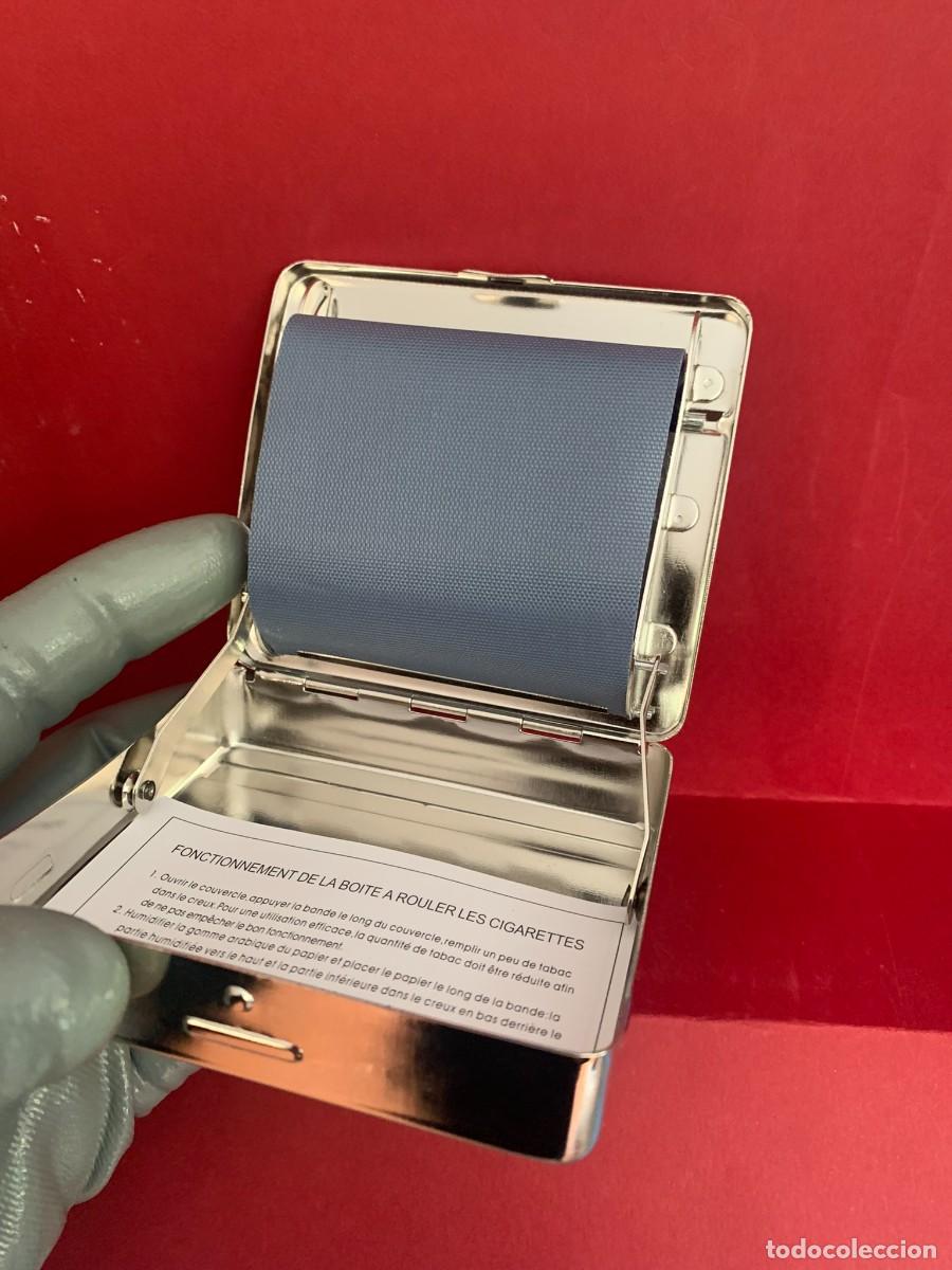 Coleccionismo: CAJA ENROLLAR TABACO NUEVA ACERO INOX - Foto 15