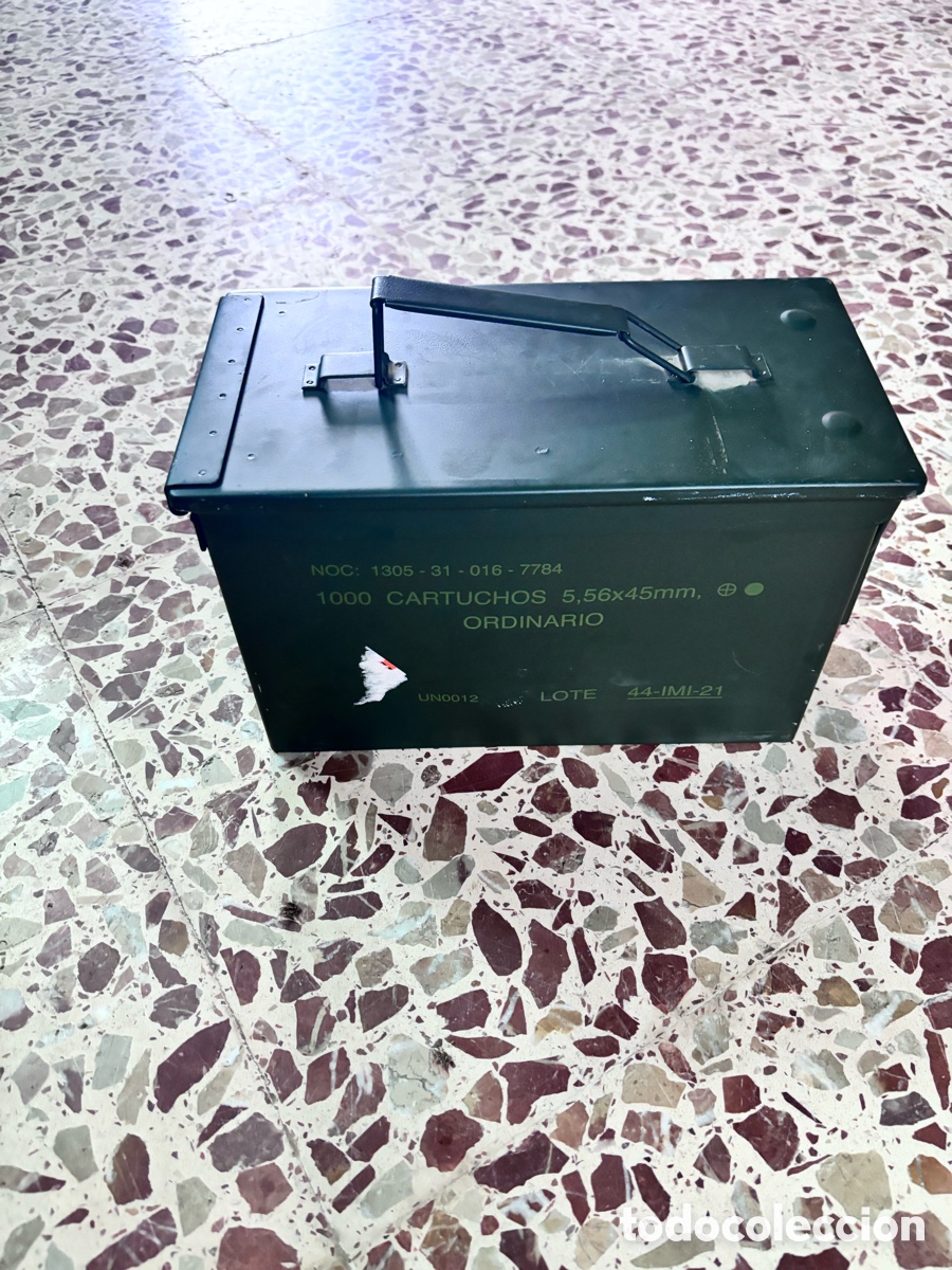 Coleccionismo: Caja metalica militar - Foto 3