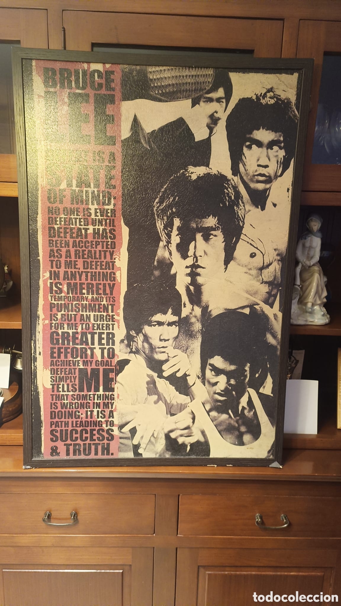 Coleccionismo: Cuadro pel&iacute;cula bruce Lee - Foto 2