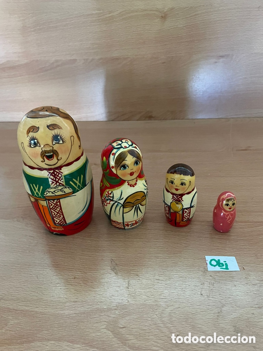 Coleccionismo: Mu&ntilde;ecas anidadas matryoshka de Ucrania - Foto 1