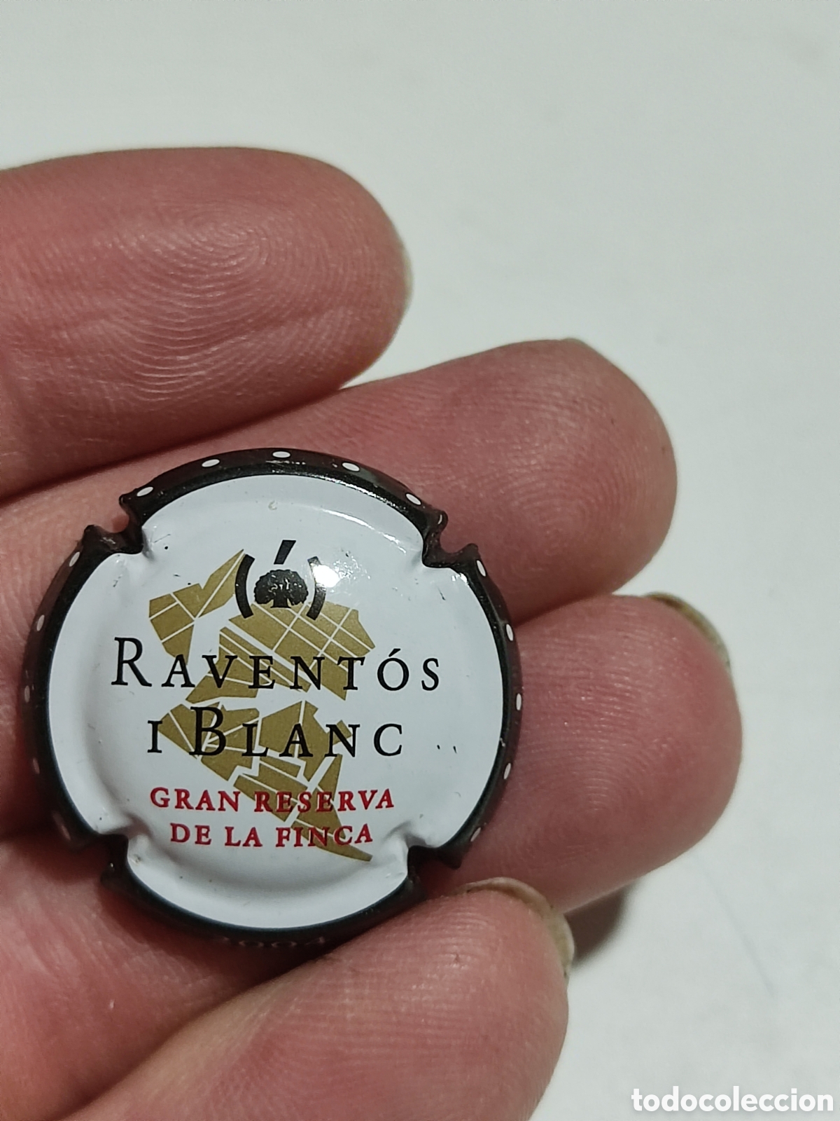 Coleccionismo: Chapa de Cava Raventos i blanco