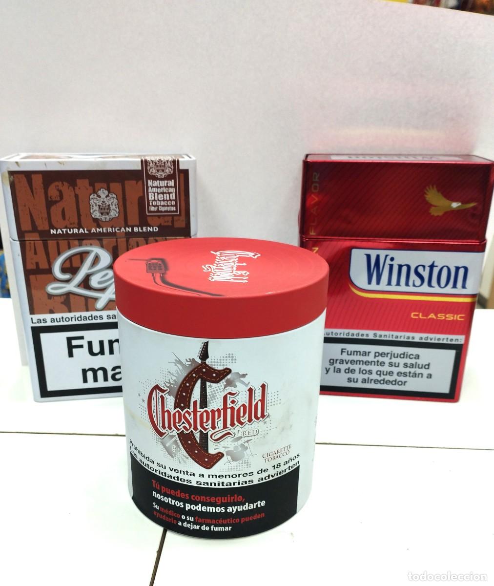 Coleccionismo: CAJAS METALICAS TABACO ( 3) - Foto 2
