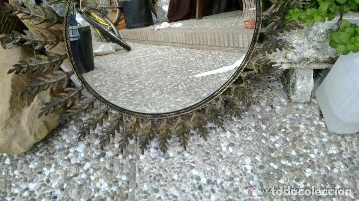 Coleccionismo: espejo tipo sol antiguo - Foto 3