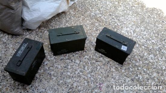 Coleccionismo: caja de municion leer