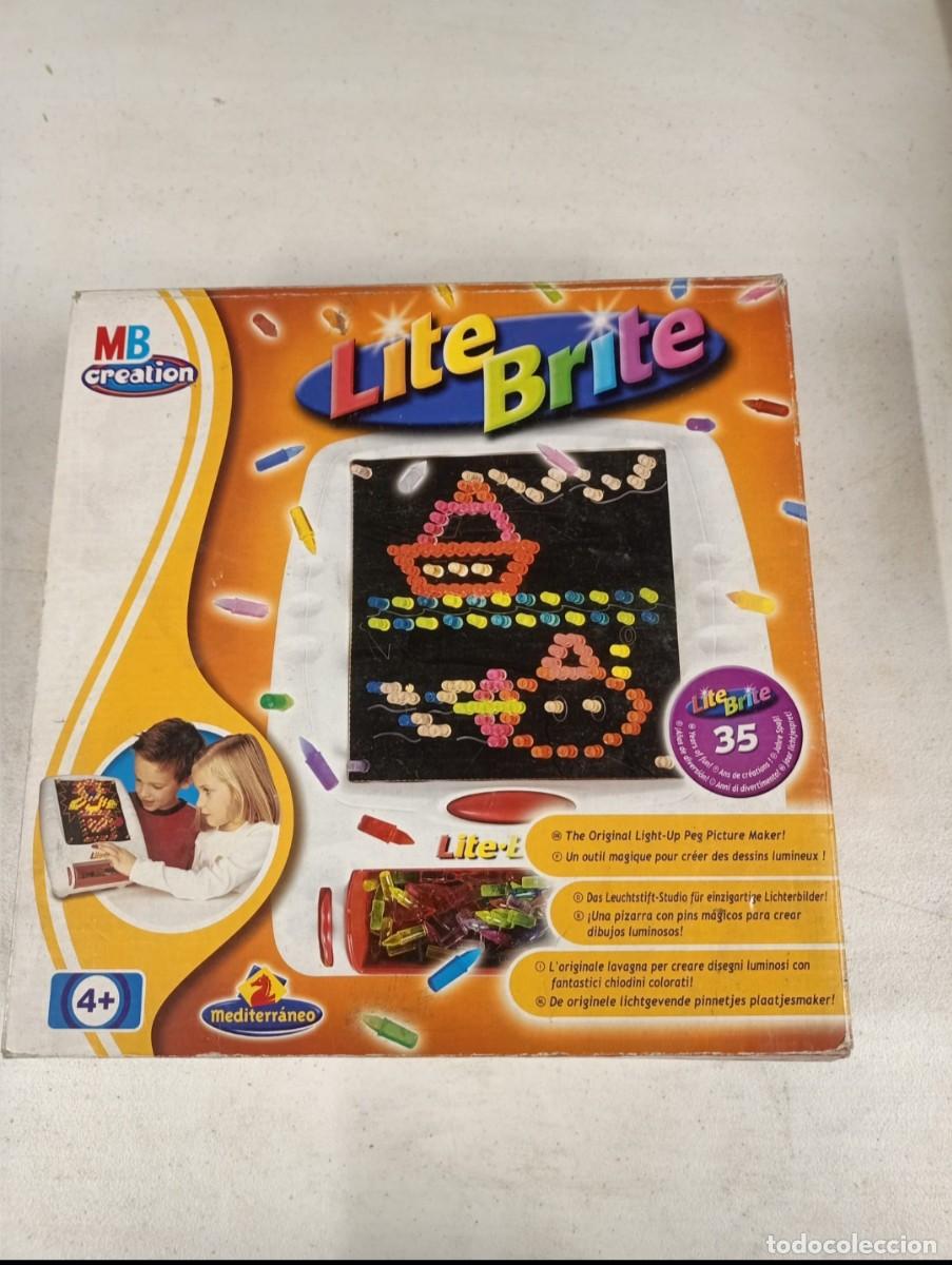 Coleccionismo: Lite brite mb a&ntilde;os 90 - Foto 1