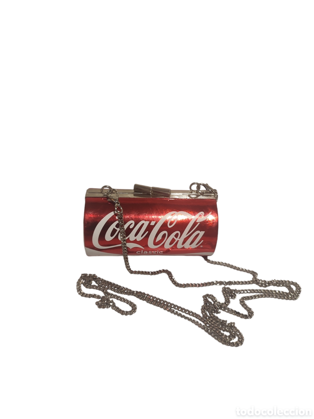 Coleccionismo: Bolso con forma de lata de Coca-Cola - Foto 1