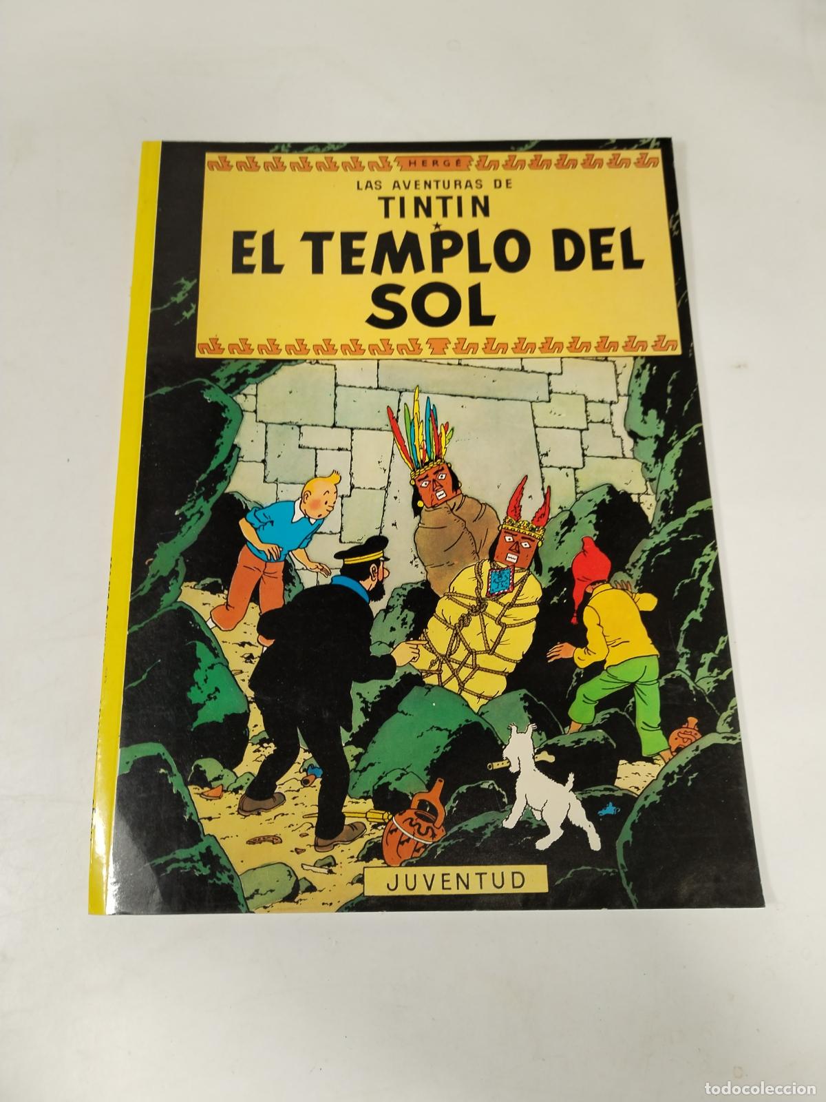 Coleccionismo: EL TEMPLO DEL SOL LAS AVENTURAS DE TINT&Iacute;N HERG&Eacute; JUVENTUD - c109