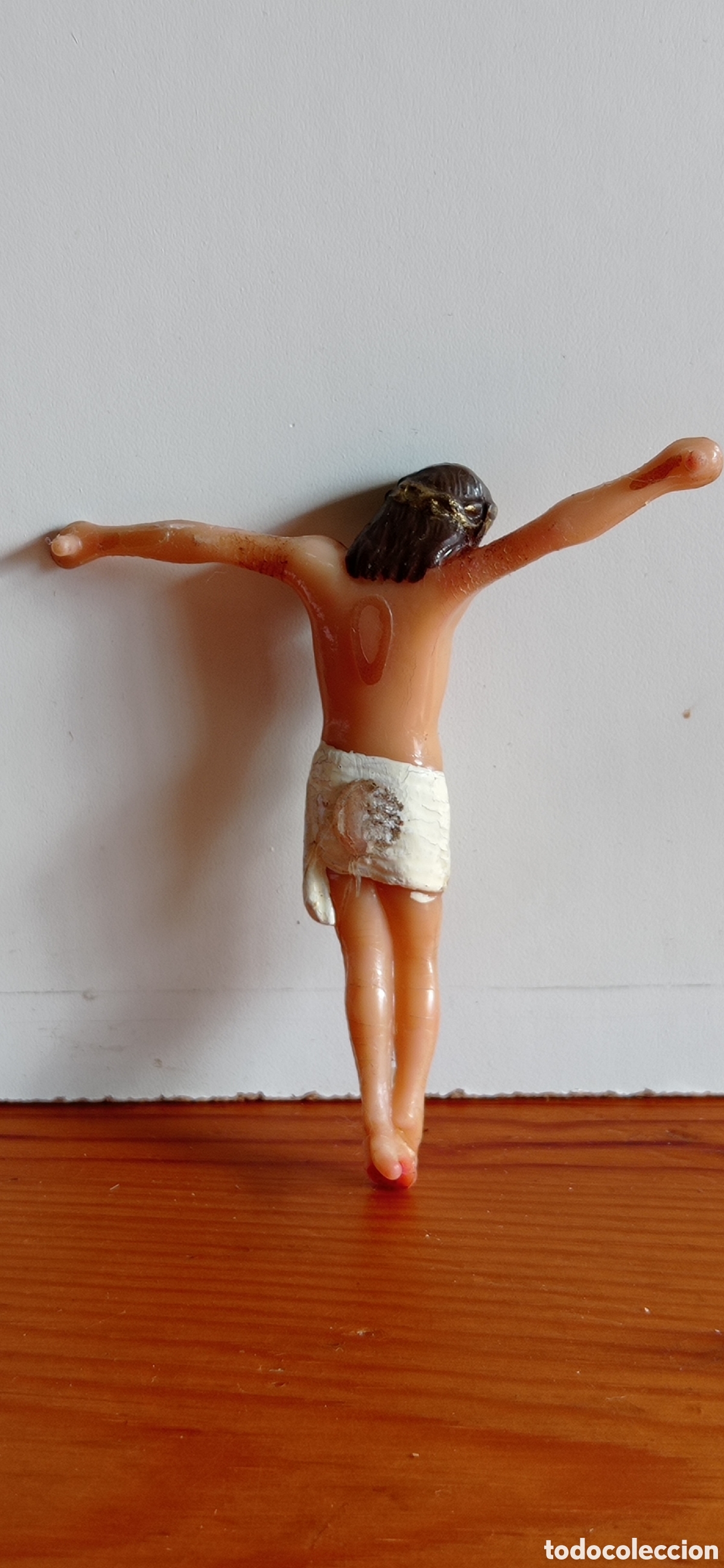 Coleccionismo: PEQUE&Ntilde;O CRISTO / DE PLASTICO DURO - Foto 2