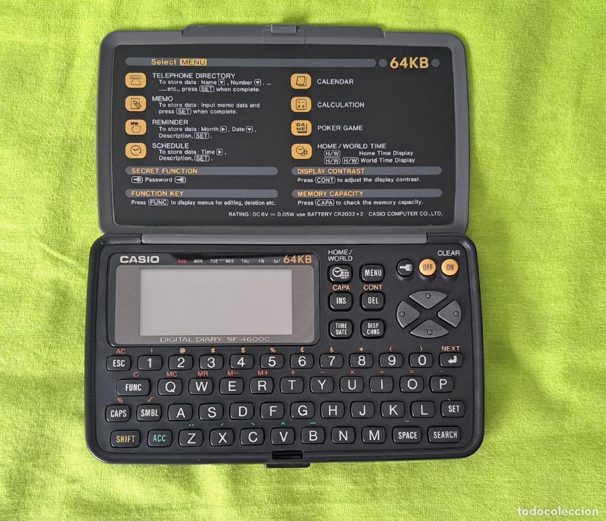 Coleccionismo: CASIO DIGITAL DIARY SF-4600C. COMPRADA EN 1996. SIN USAR. - Foto 1