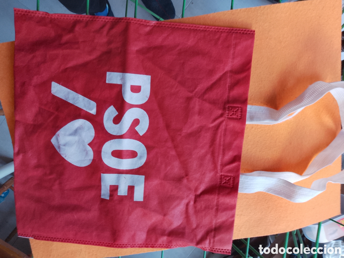 Coleccionismo: Tote Bag . Psoe . Bolsa - Foto 4