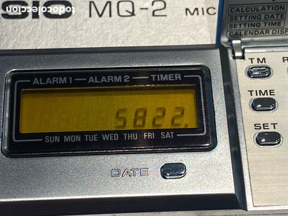 Coleccionismo: Calculadora micro computer Casio MQ-2 FUNCIONA - Foto 2
