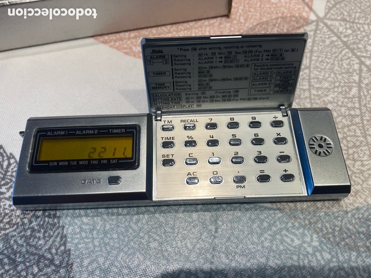 Coleccionismo: Calculadora micro computer Casio MQ-2 FUNCIONA - Foto 4