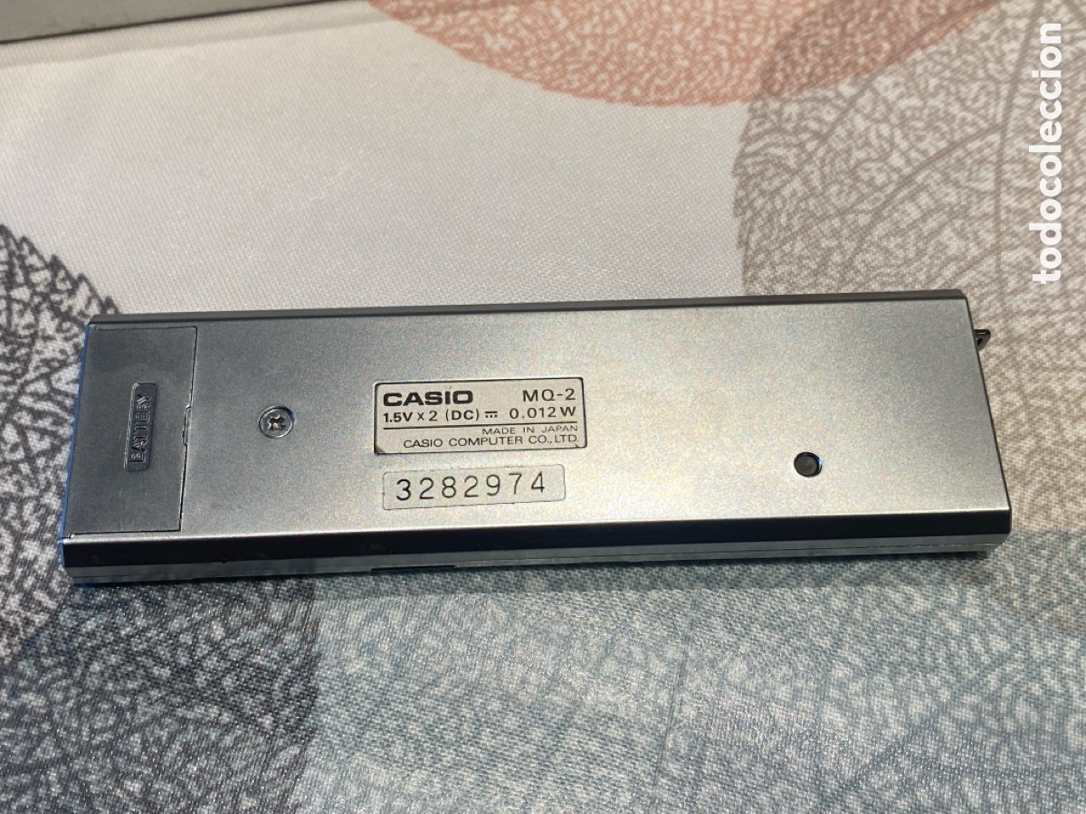 Coleccionismo: Calculadora micro computer Casio MQ-2 FUNCIONA - Foto 5
