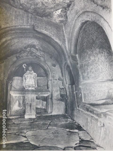 Coleccionismo: SAN PEDRO DE ROCAS ORENSE ANTIGUA LAMINA IMPRESA AL HUECOGRABADO A&Ntilde;OS 50