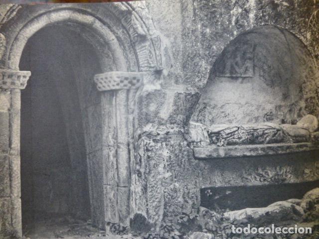 Collecting paper: SAN PEDRO DE ROCAS ORENSE ANTIGUA LAMINA IMPRESA AL HUECOGRABADO A&Ntilde;OS 50