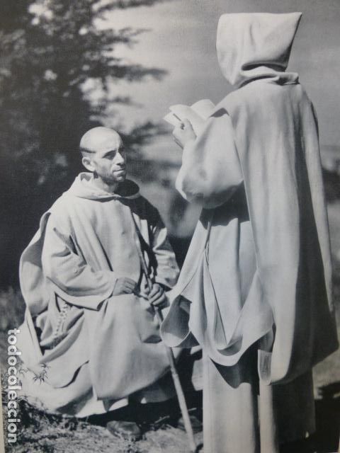 Coleccionismo: BURGOS LA CARTUJA ANTIGUA LAMINA IMPRESA AL HUECOGRABADO A&Ntilde;OS 50