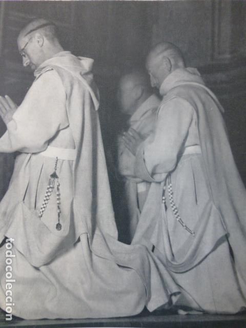 Coleccionismo: BURGOS LA CARTUJA ANTIGUA LAMINA IMPRESA AL HUECOGRABADO A&Ntilde;OS 50