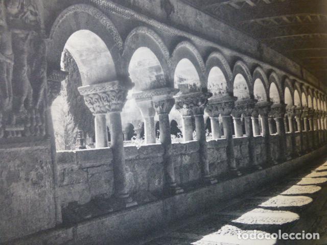 Coleccionismo: SANTO DOMINGO DE SILOS BURGOS ANTIGUA LAMINA IMPRESA AL HUECOGRABADO A&Ntilde;OS 50
