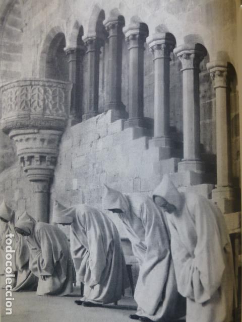 Coleccionismo: SANTA MARIA DE HUERTA SORIA ANTIGUA LAMINA IMPRESA AL HUECOGRABADO A&Ntilde;OS 50