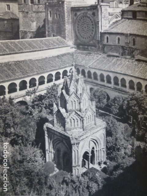 Collecting paper: MONASTERIO DE GUADALUPE CACERES ANTIGUA LAMINA IMPRESA AL HUECOGRABADO A&Ntilde;OS 50