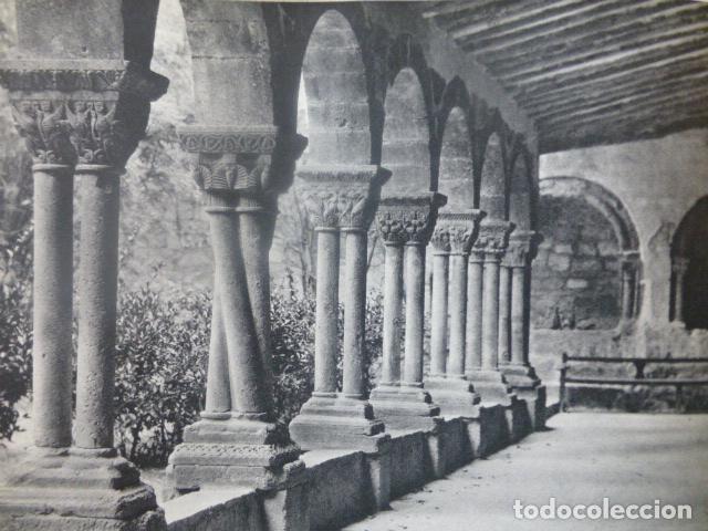 Coleccionismo: ESTELLA NAVARRA SAN JUAN DE RUA ANTIGUA LAMINA IMPRESA AL HUECOGRABADO A&Ntilde;OS 50